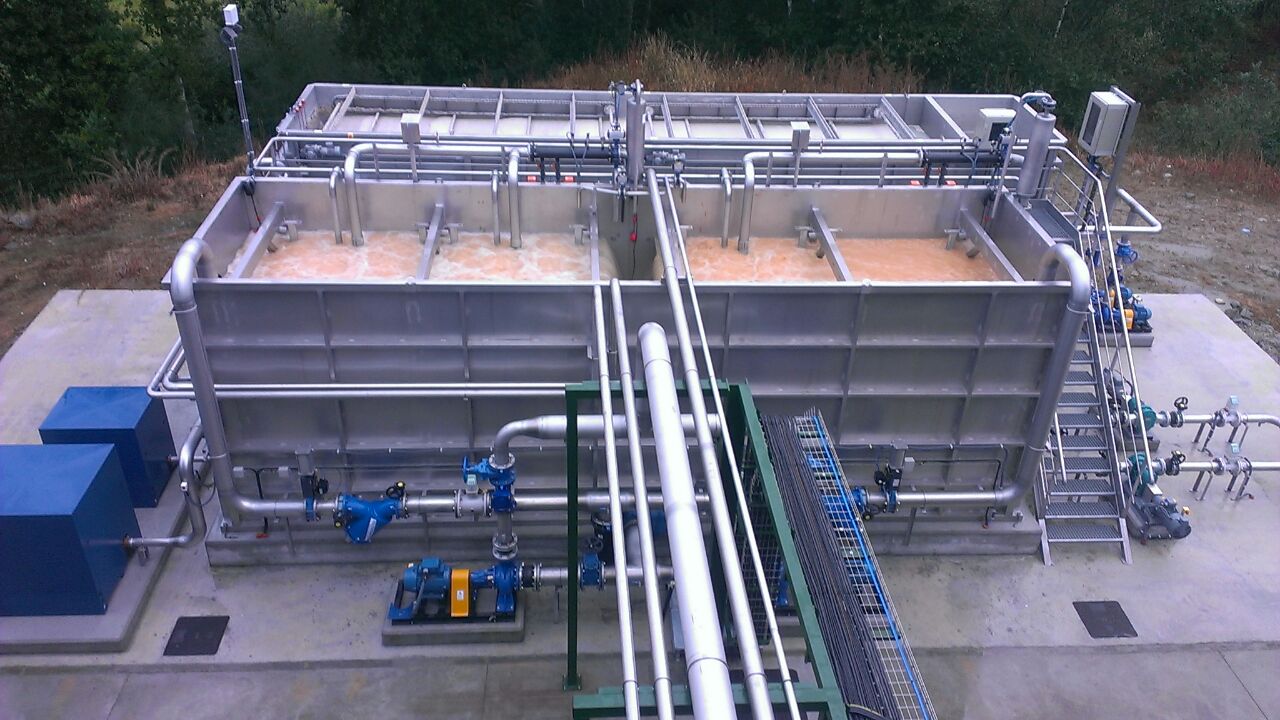 Bioreactor de Membranas para aguas industriales